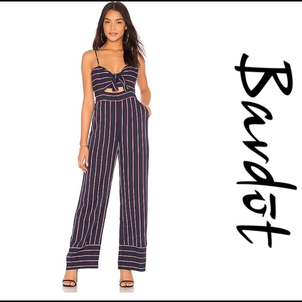 Bardot Lulu Culotte Jumpsuit